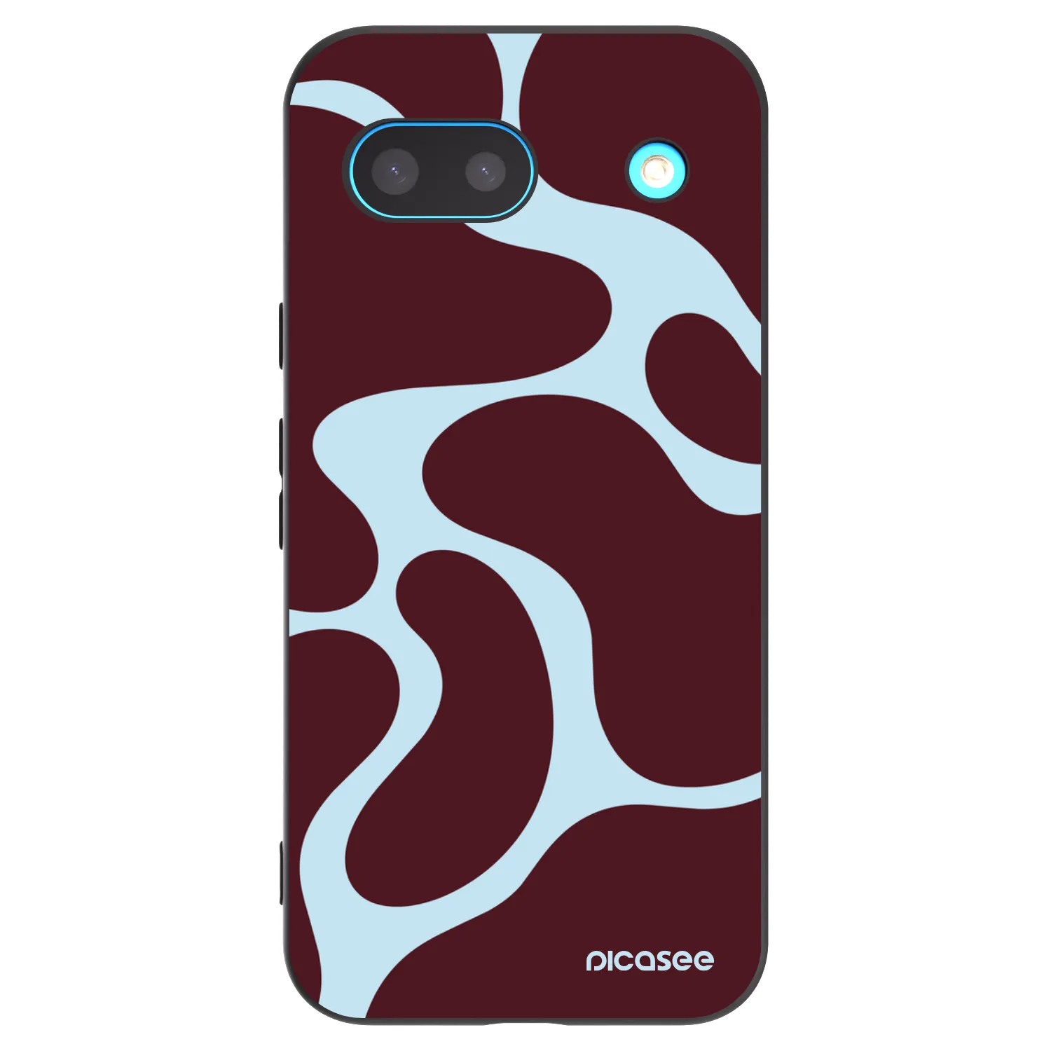 Picasee silikonowe czarne etui na Google Pixel 8 - Soft Detour