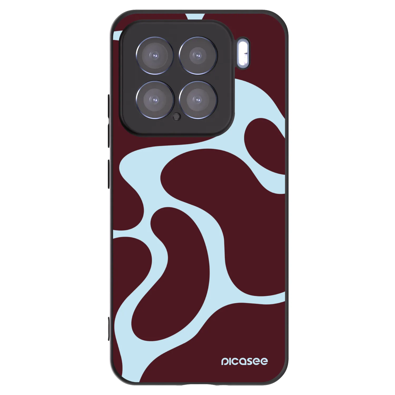 Picasee silikonowe czarne etui na Xiaomi 15 - Soft Detour