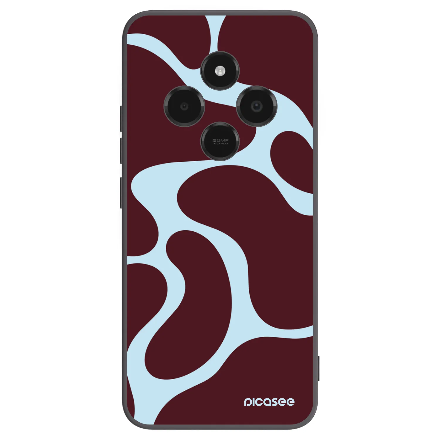 Picasee silikonowe czarne etui na Xiaomi Poco C75 - Soft Detour