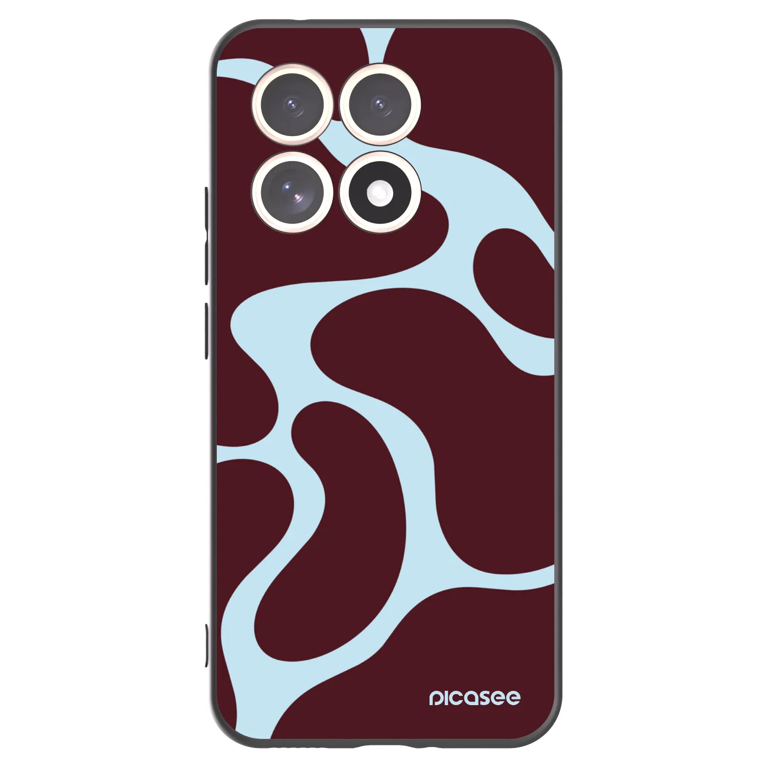 Picasee silikonowe czarne etui na Xiaomi 15T - Soft Detour