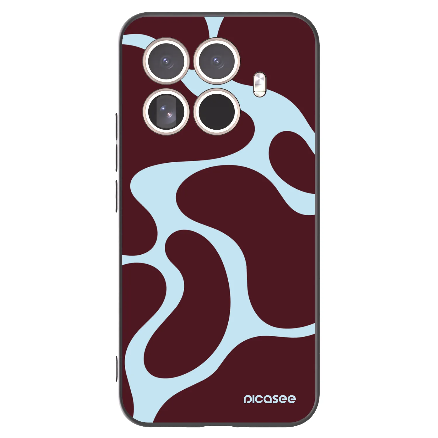 Picasee silikonowe czarne etui na Xiaomi 15T Pro - Soft Detour