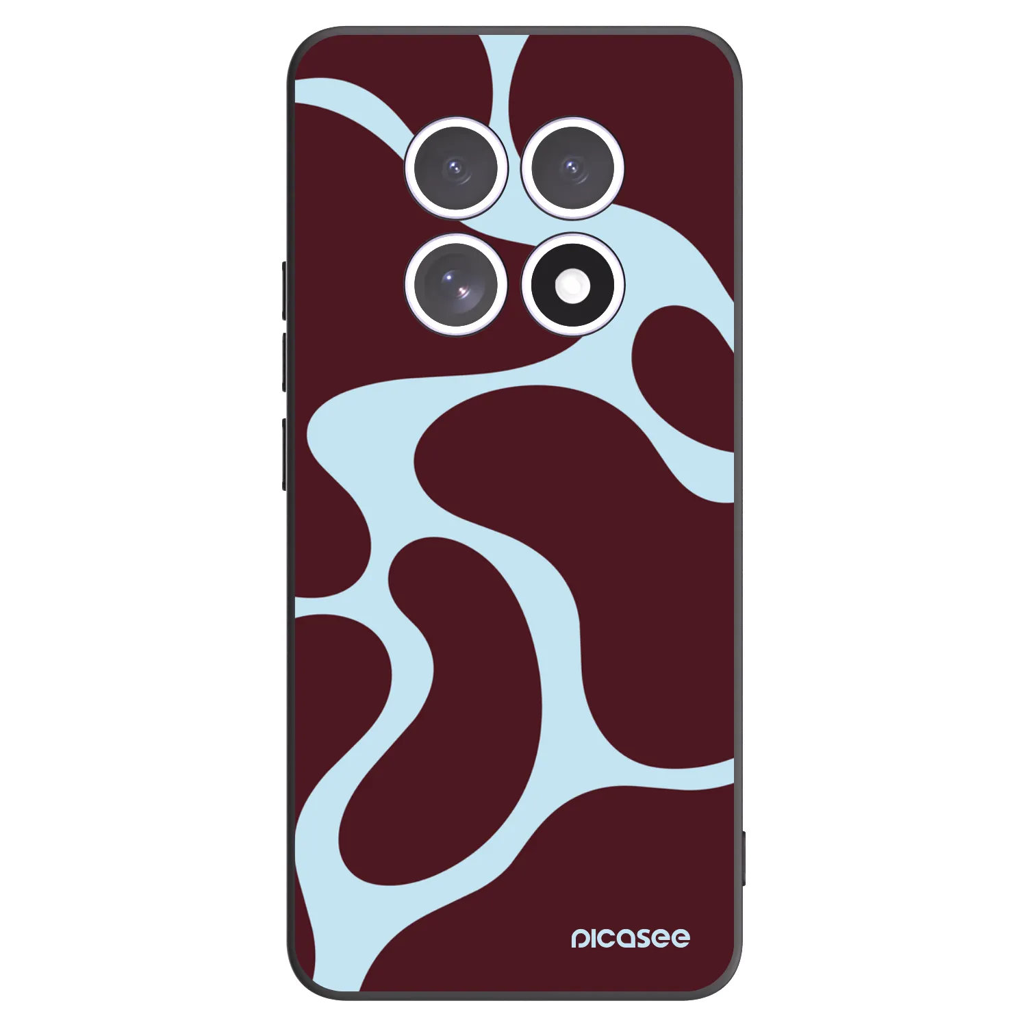 Picasee silikonowe czarne etui na Xiaomi Redmi Note 15 4G - Soft Detour