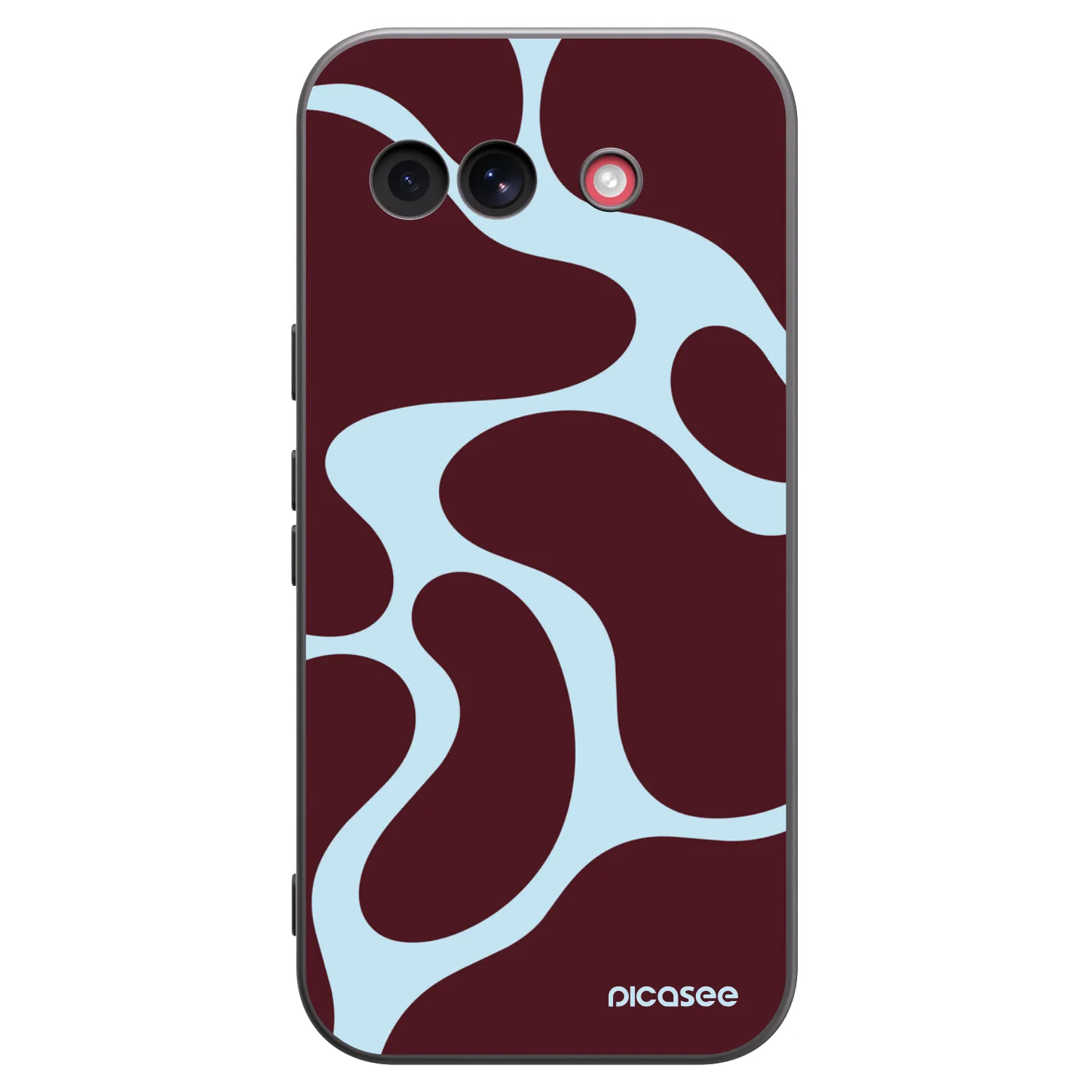 Picasee silikonowe czarne etui na Google Pixel 10a - Soft Detour