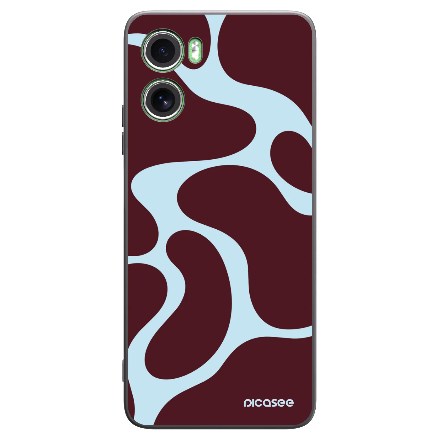 Picasee silikonowe czarne etui na Motorola Moto G06 - Soft Detour