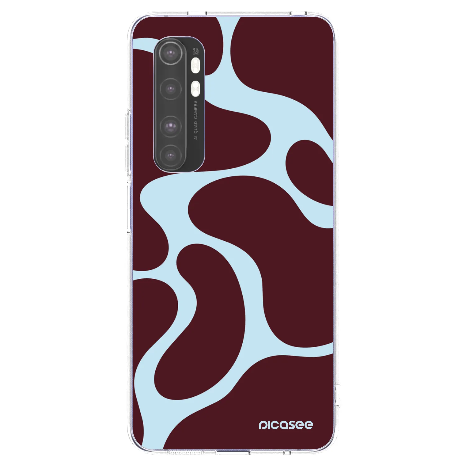 Picasee silikonowe przeźroczyste etui na Xiaomi Mi Note 10 Lite - Soft Detour