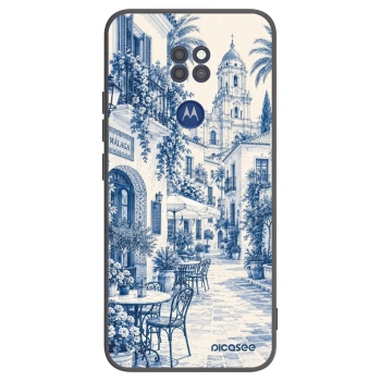 Etui na Motorola Moto G9 Play - Calle Azul