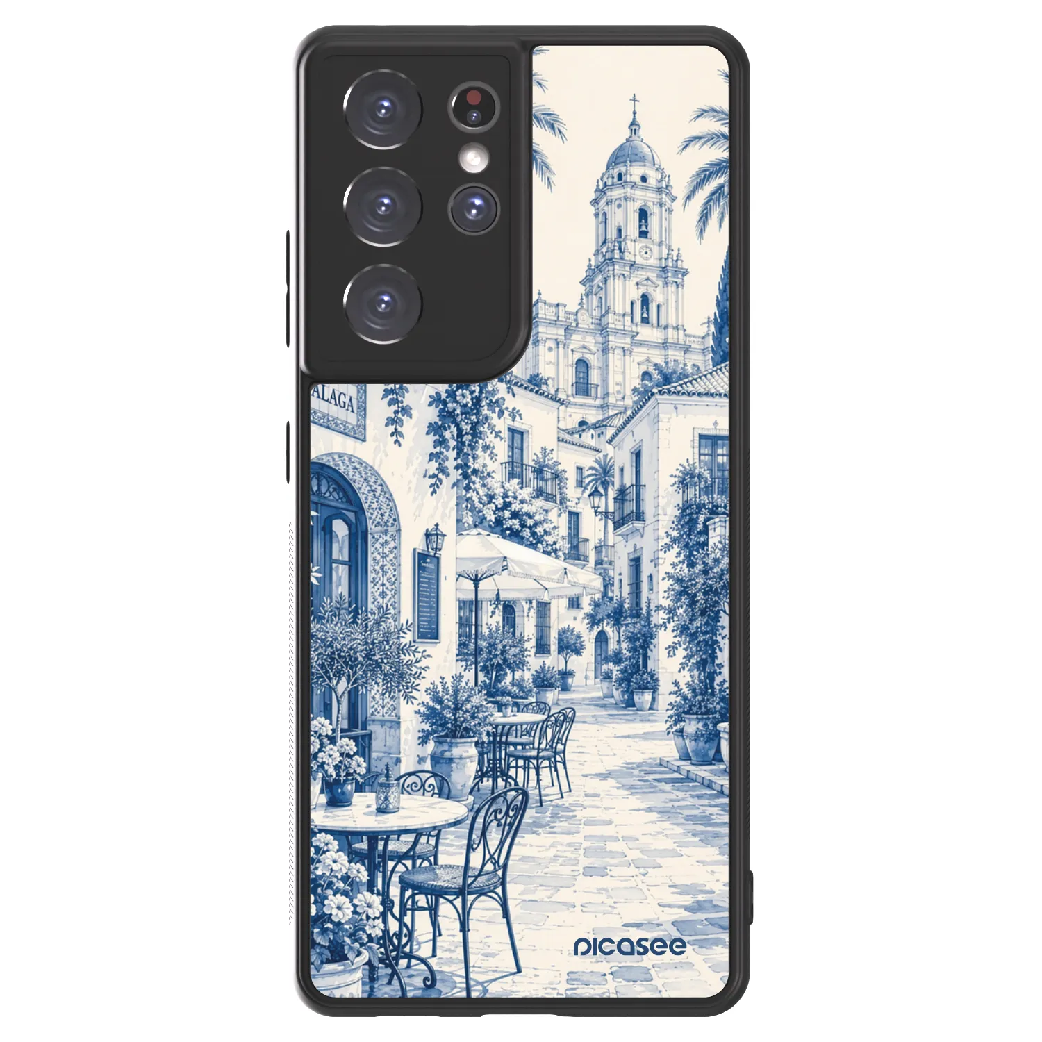 Picasee ULTIMATE CASE na Samsung Galaxy S21 Ultra 5G G998B - Calle Azul