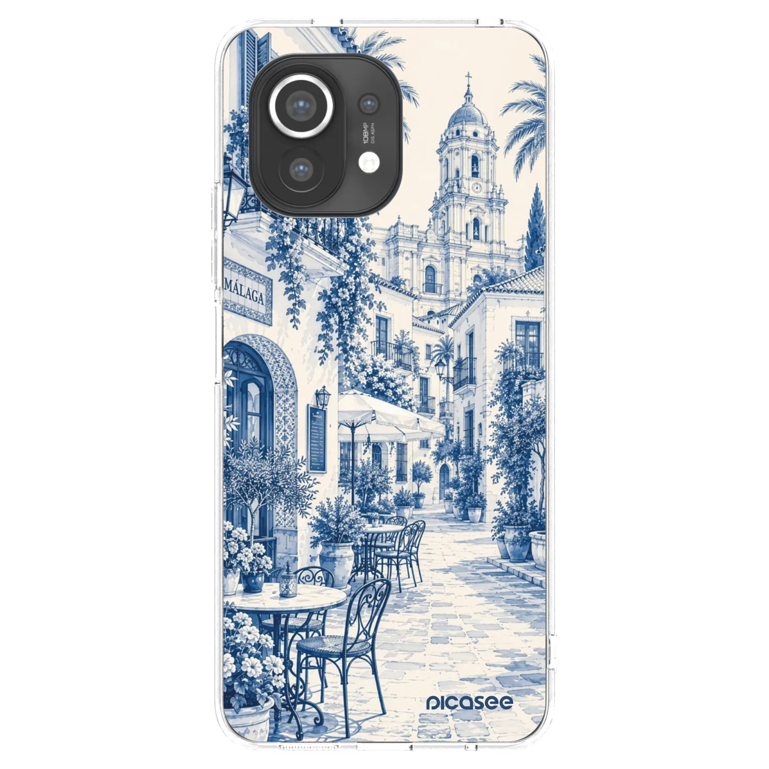 Picasee silikonowe przeźroczyste etui na Xiaomi Mi 11 - Calle Azul
