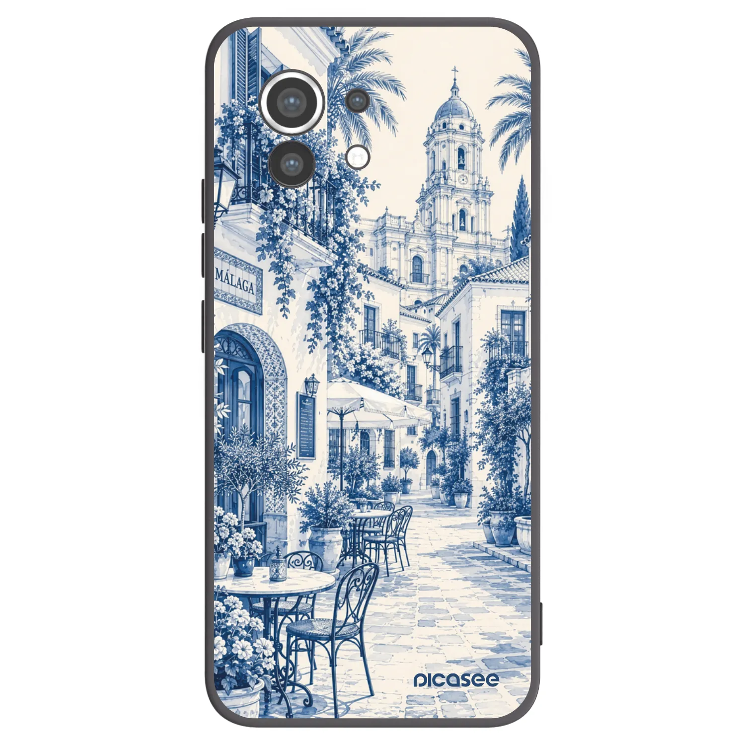 Picasee silikonowe czarne etui na Xiaomi Mi 11 - Calle Azul