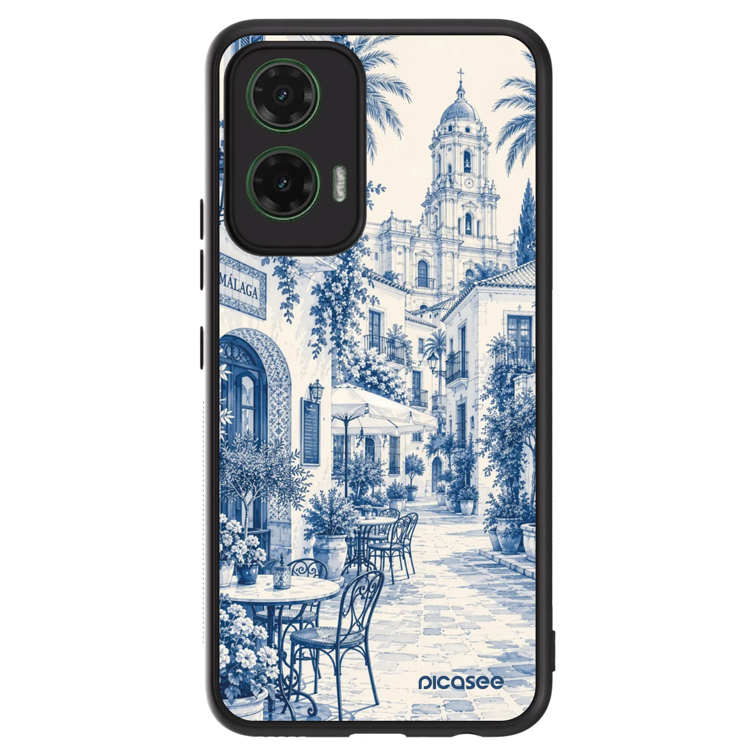 Picasee ULTIMATE CASE na Motorola Moto G35 5G - Calle Azul