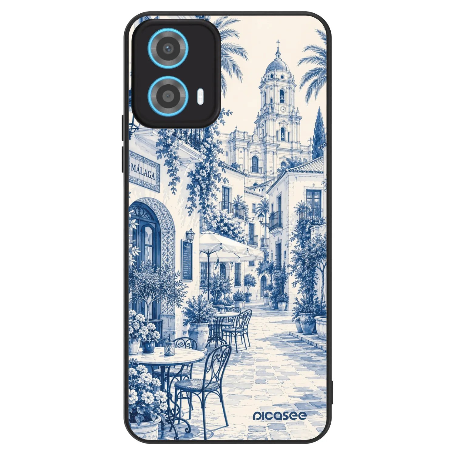Picasee ULTIMATE CASE na Motorola Moto G34 5G - Calle Azul