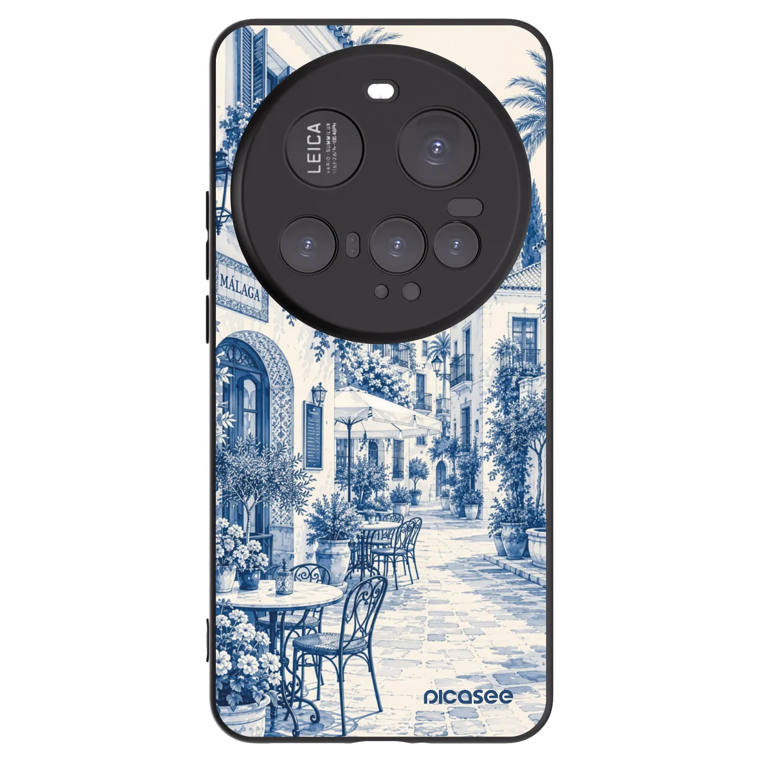 Picasee silikonowe czarne etui na Xiaomi 15 Ultra - Calle Azul