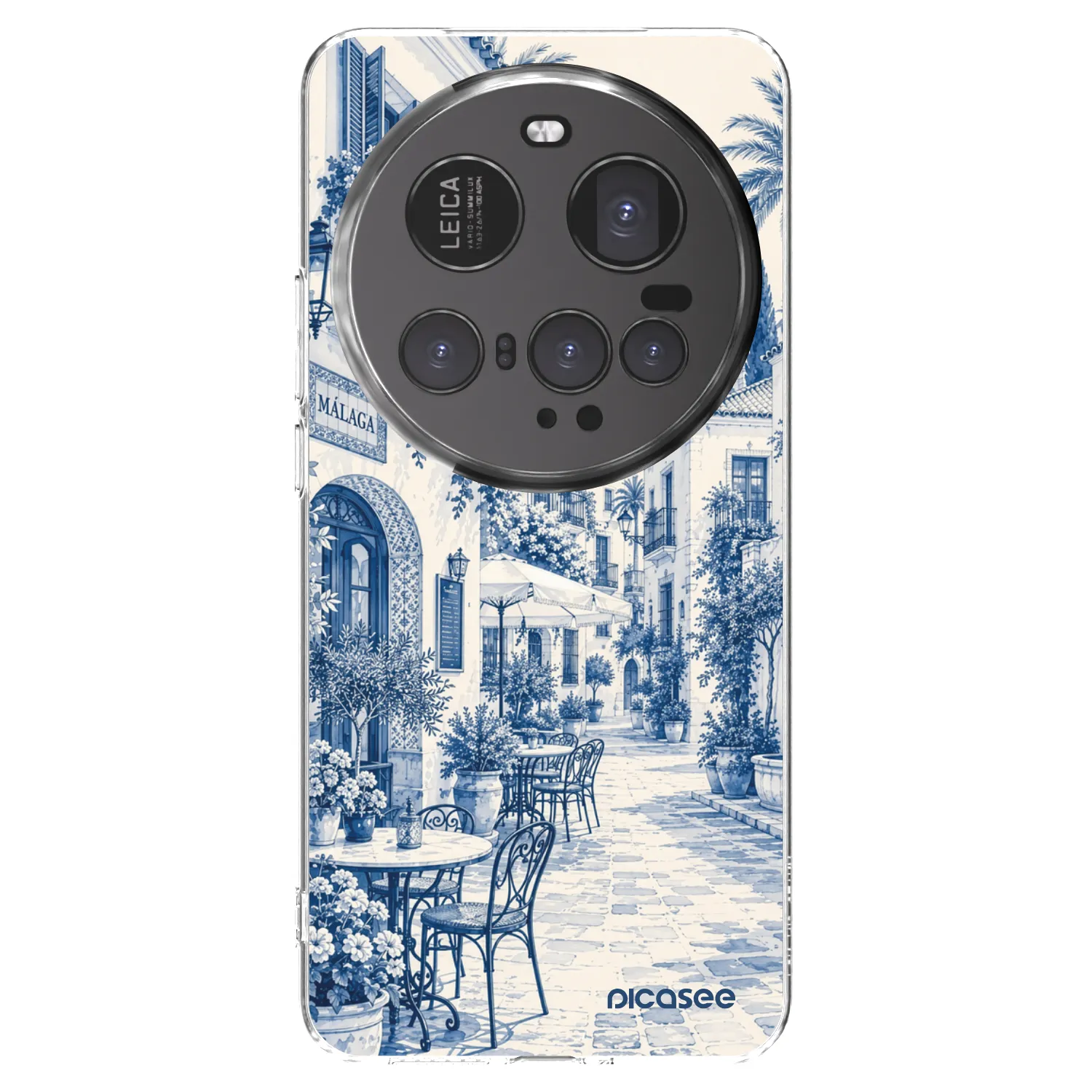 Picasee silikonowe przeźroczyste etui na Xiaomi 15 Ultra - Calle Azul