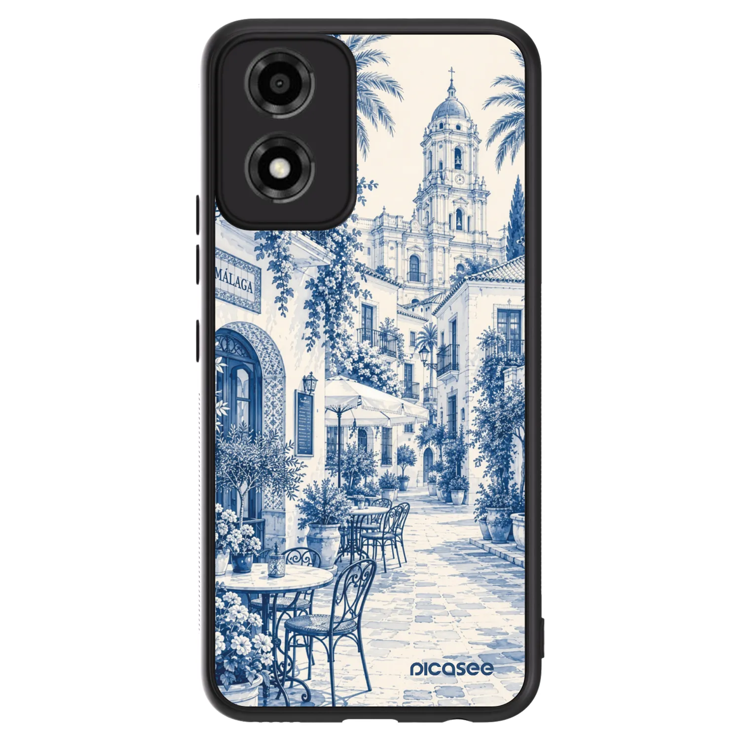 Picasee ULTIMATE CASE na Motorola Moto E14 - Calle Azul