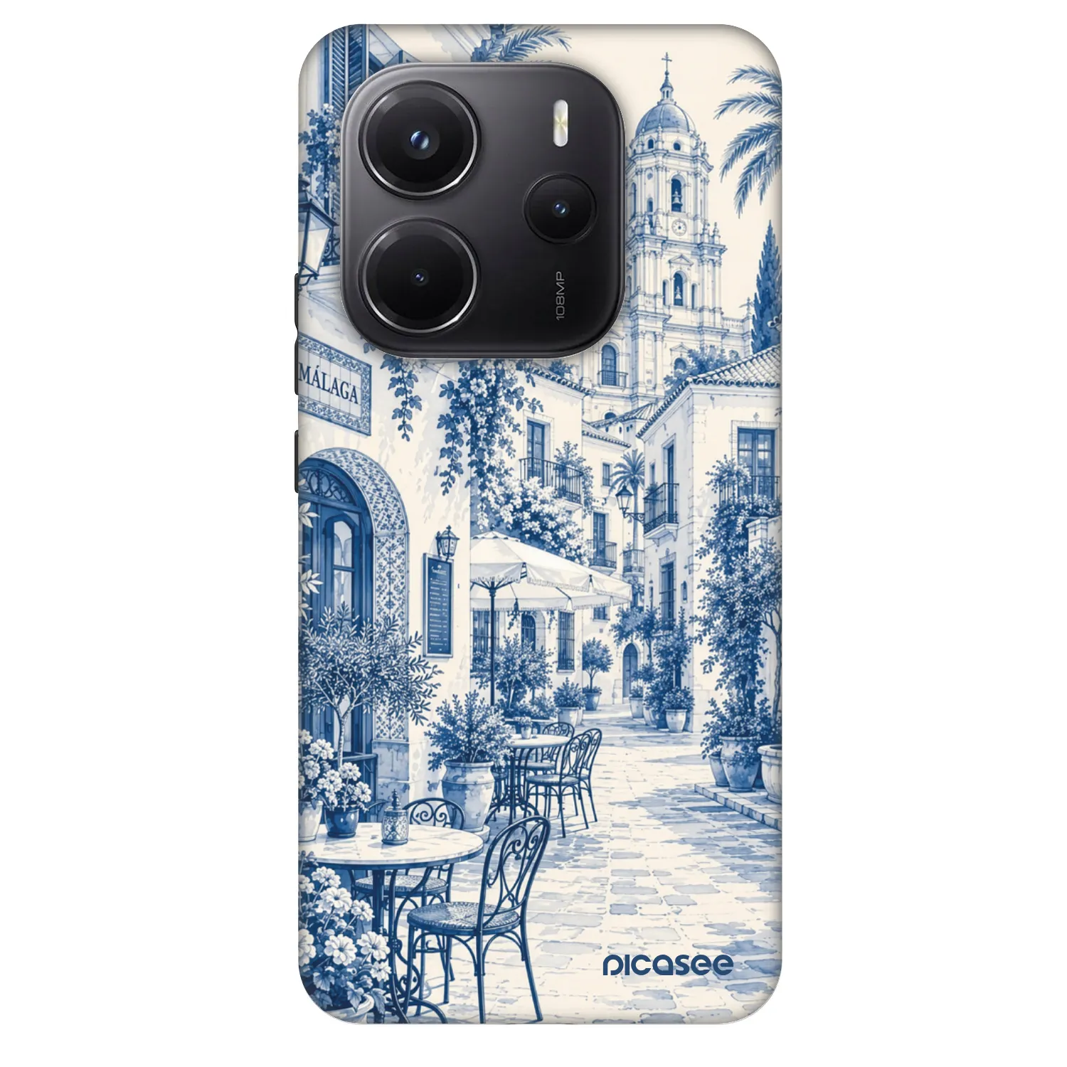 Picasee Fashion Case na Xiaomi Redmi Note 14 5G - Calle Azul