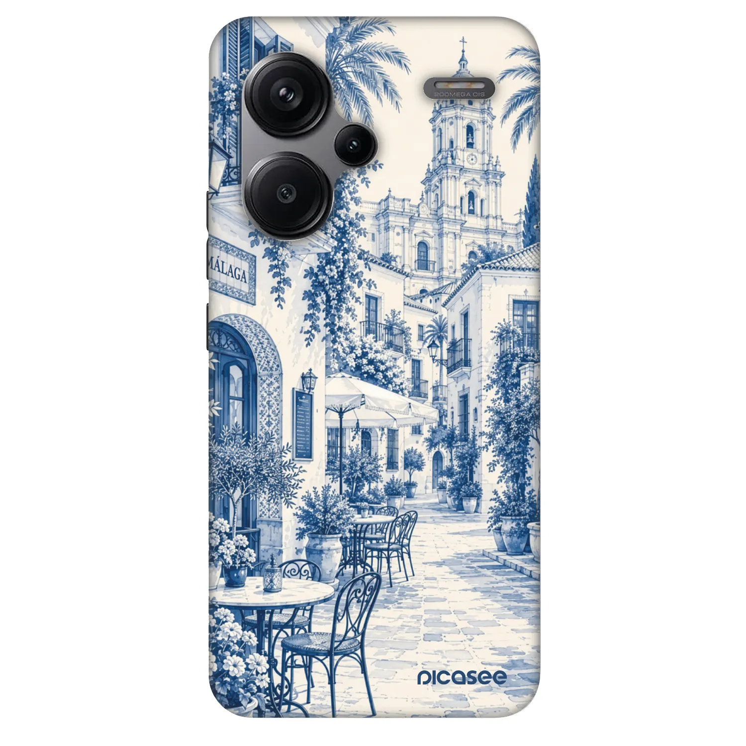 Picasee Fashion Case na Xiaomi Redmi Note 13 Pro+ 5G - Calle Azul