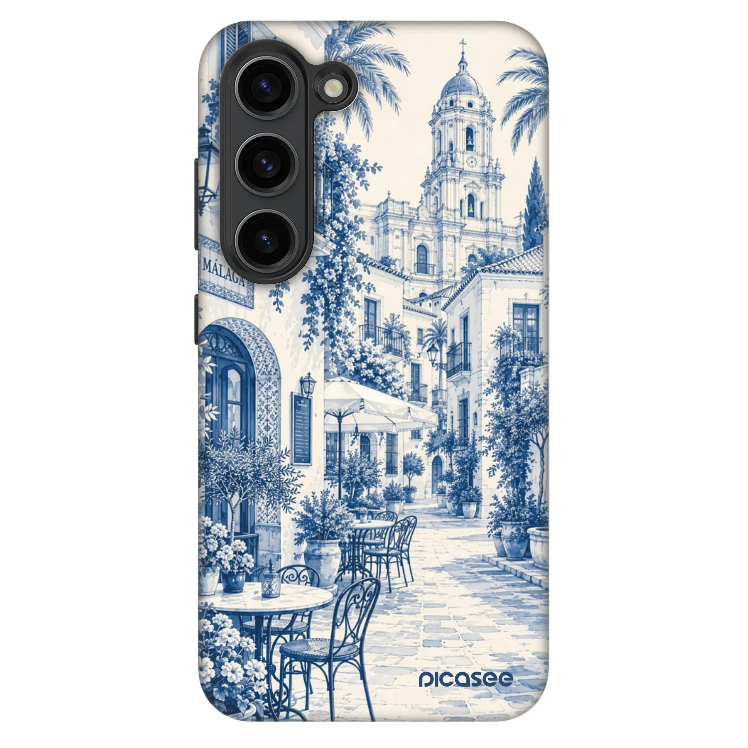 Picasee Fashion Case na Samsung Galaxy S23+ 5G - Calle Azul