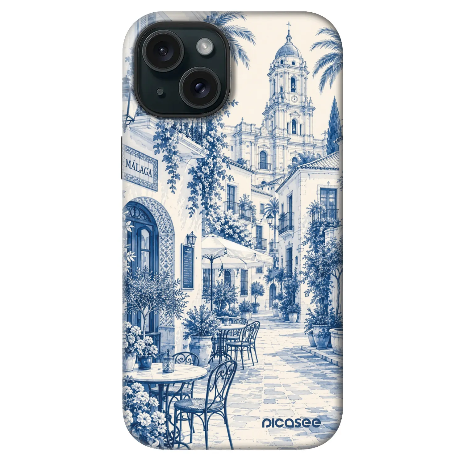Picasee Fashion Case MagSafe na Apple iPhone 14 - Calle Azul