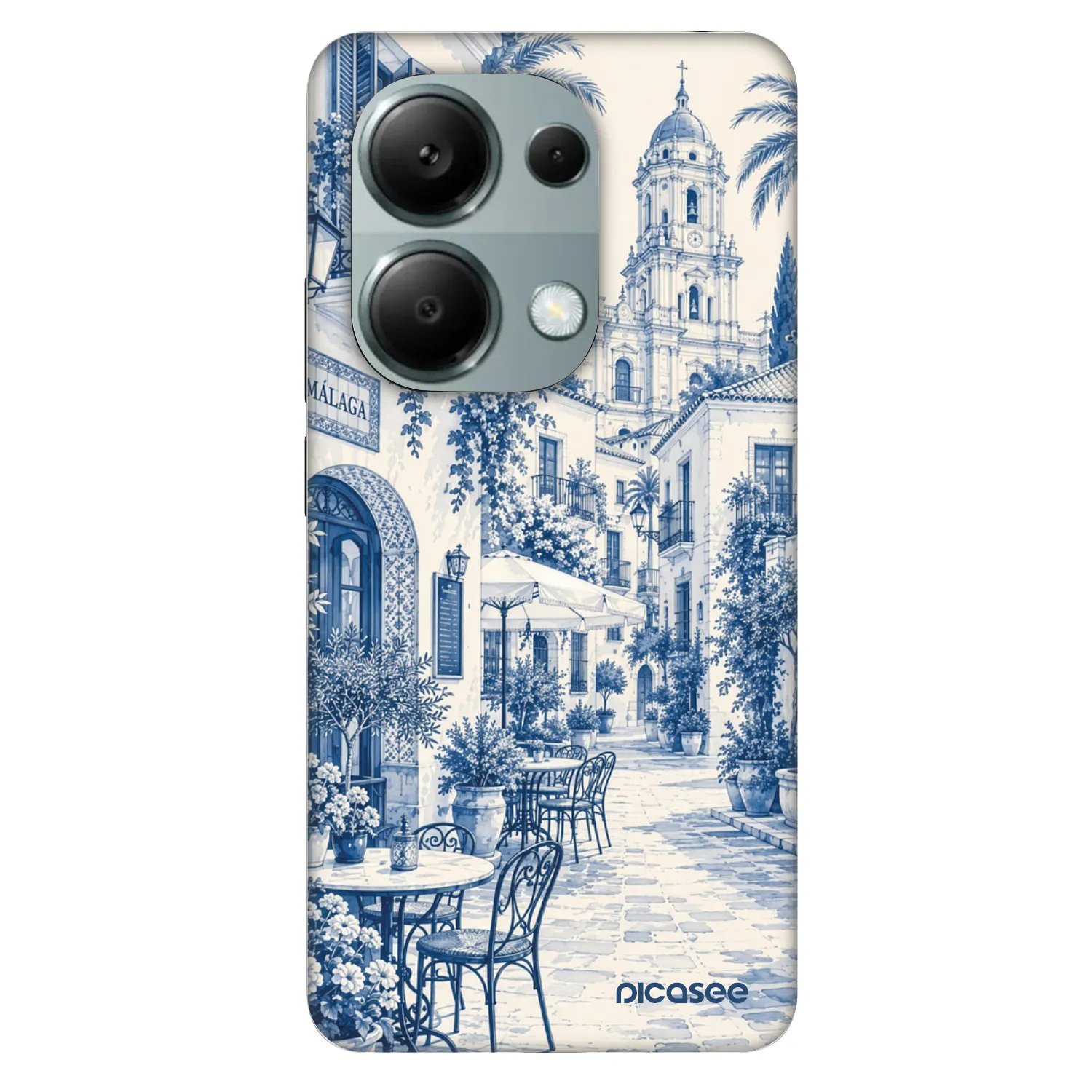 Picasee Fashion Case na Xiaomi Redmi Note 13 Pro 4G - Calle Azul