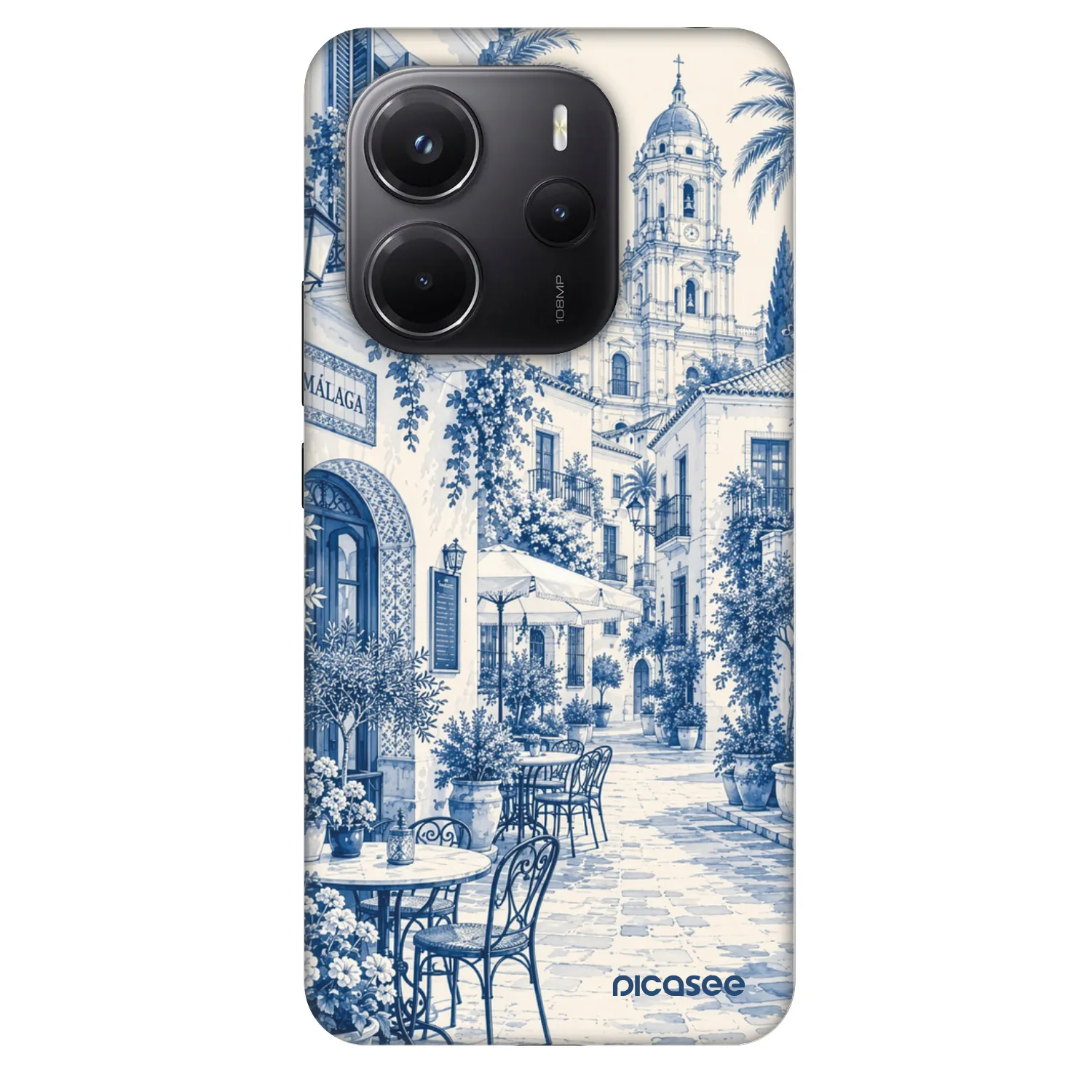 Picasee Fashion Case na Xiaomi Redmi Note 14 4G - Calle Azul