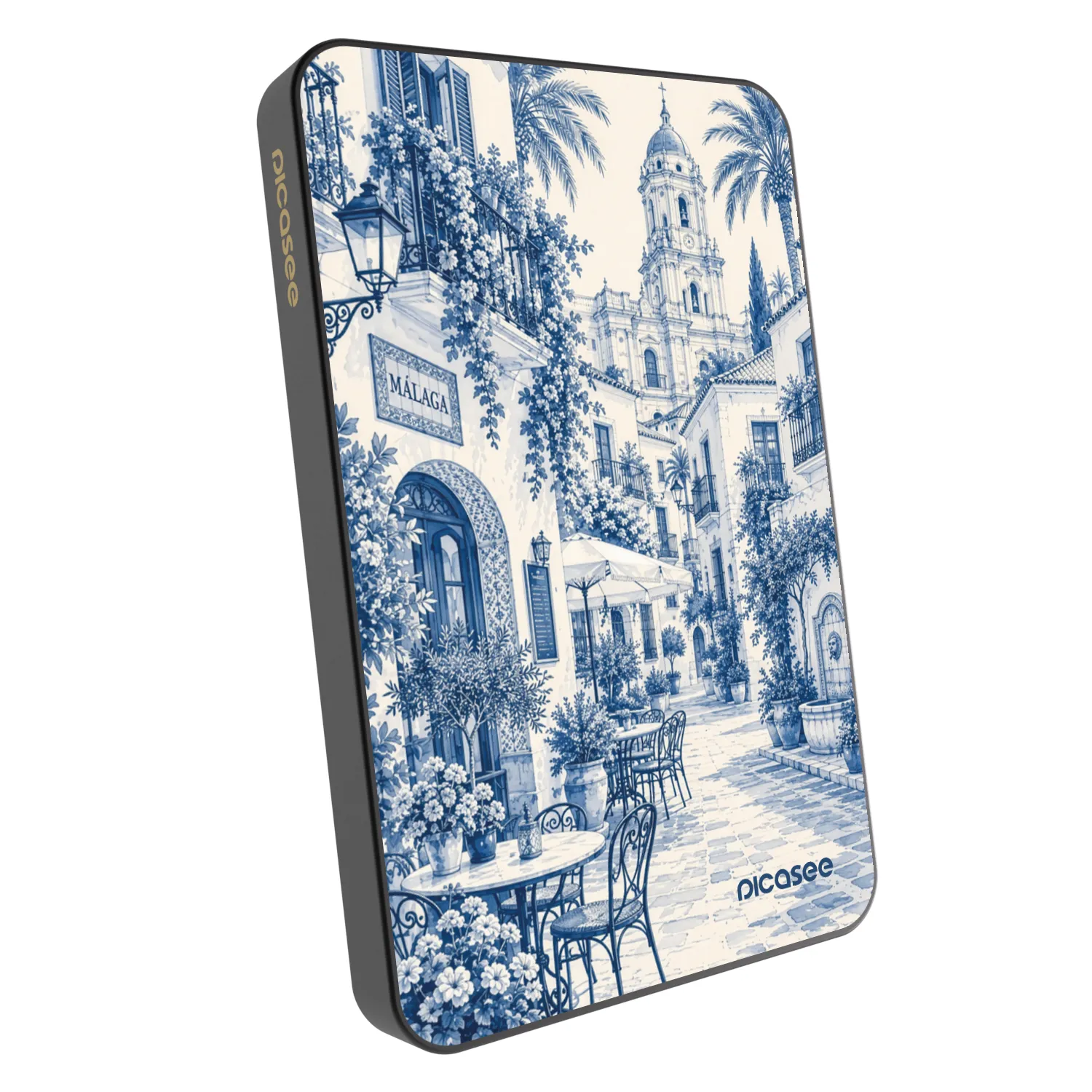 Picasee Powerbank z MagSafe 5 000 mAh Szary - Calle Azul