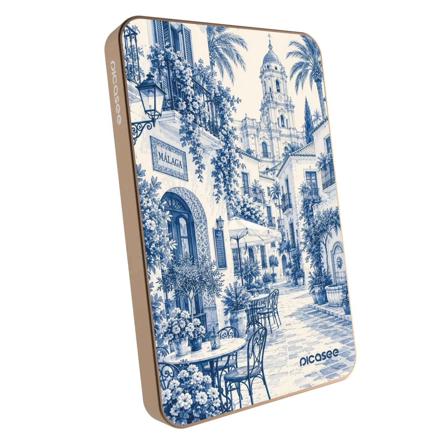 Picasee Powerbank z MagSafe 5 000 mAh Złoty - Calle Azul