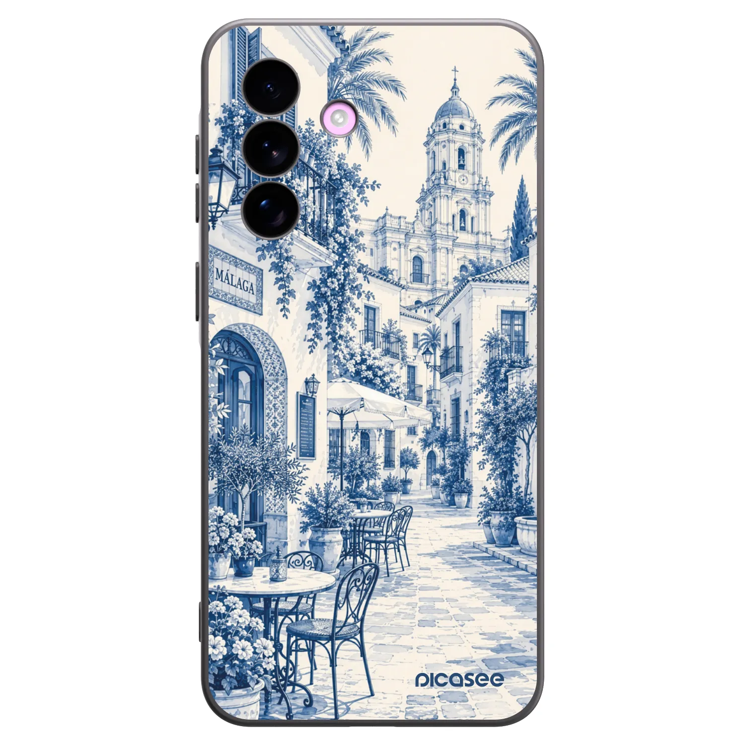 Picasee silikonowe czarne etui na Samsung Galaxy A57 5G - Calle Azul