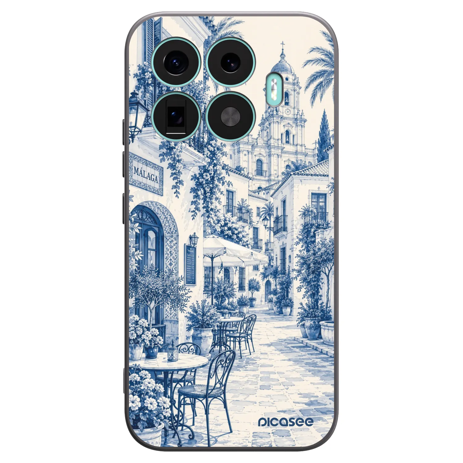 Picasee silikonowe czarne etui na Xiaomi 17T - Calle Azul