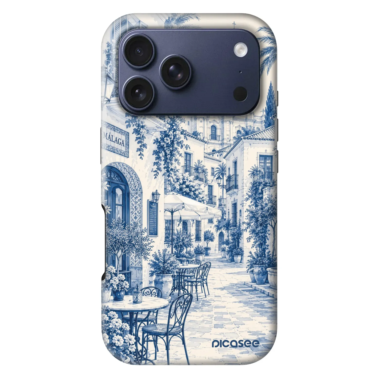 Picasee Fashion Case MagSafe na Apple iPhone 18 Pro - Calle Azul