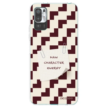 Picasee silikonowe przeźroczyste etui na Xiaomi Redmi Note 10 5G - Lead Role