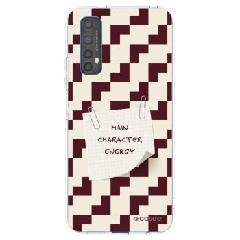 Picasee silikonowe przeźroczyste etui na Realme 7 - Lead Role