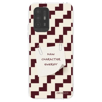Picasee silikonowe przeźroczyste etui na OPPO A94 5G - Lead Role