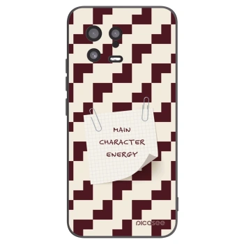 Picasee silikonowe czarne etui na Xiaomi 13 - Lead Role