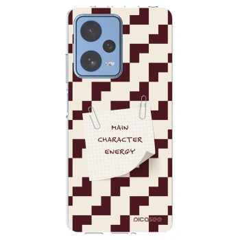 Picasee silikonowe przeźroczyste etui na Xiaomi Redmi Note 12 Pro 5G - Lead Role