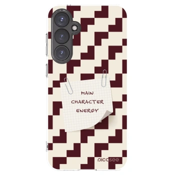 Picasee silikonowe przeźroczyste etui na Samsung Galaxy S23 FE S711B - Lead Role