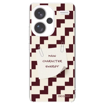 Picasee silikonowe przeźroczyste etui na Xiaomi Redmi Note 13 Pro+ 5G - Lead Role