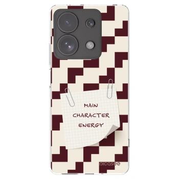Picasee silikonowe przeźroczyste etui na Xiaomi Redmi Note 13 Pro 4G - Lead Role