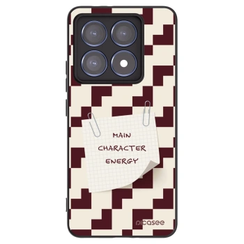 Picasee silikonowe czarne etui na Xiaomi 14T Pro - Lead Role