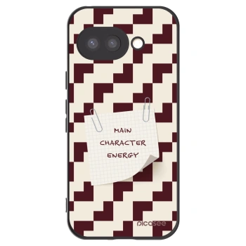 Picasee silikonowe czarne etui na Google Pixel 9a - Lead Role