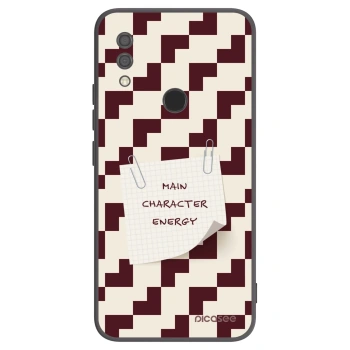Picasee silikonowe czarne etui na Xiaomi Redmi 7 - Lead Role