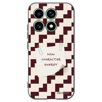 Picasee silikonowe czarne etui na Xiaomi 17 - Lead Role