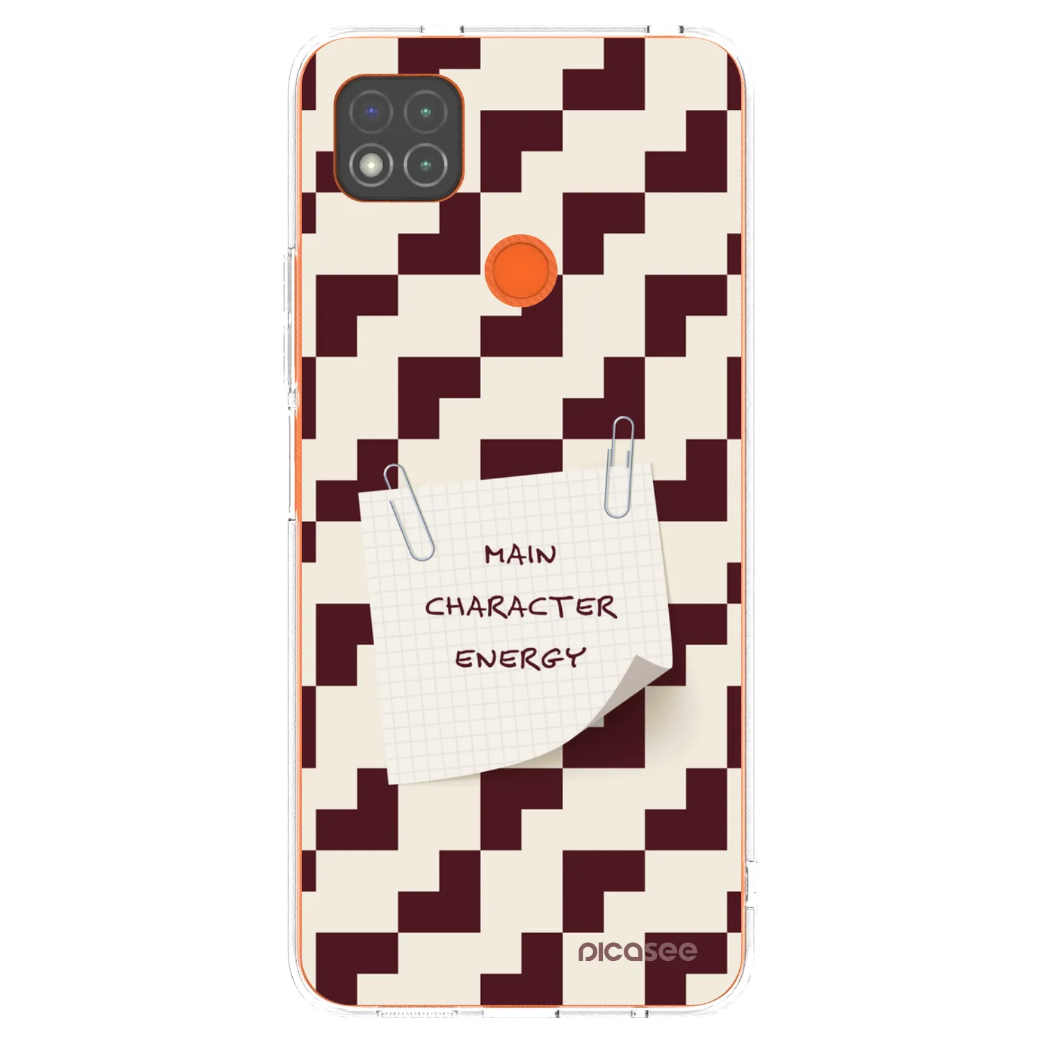 Picasee silikonowe przeźroczyste etui na Xiaomi Redmi 9C - Lead Role