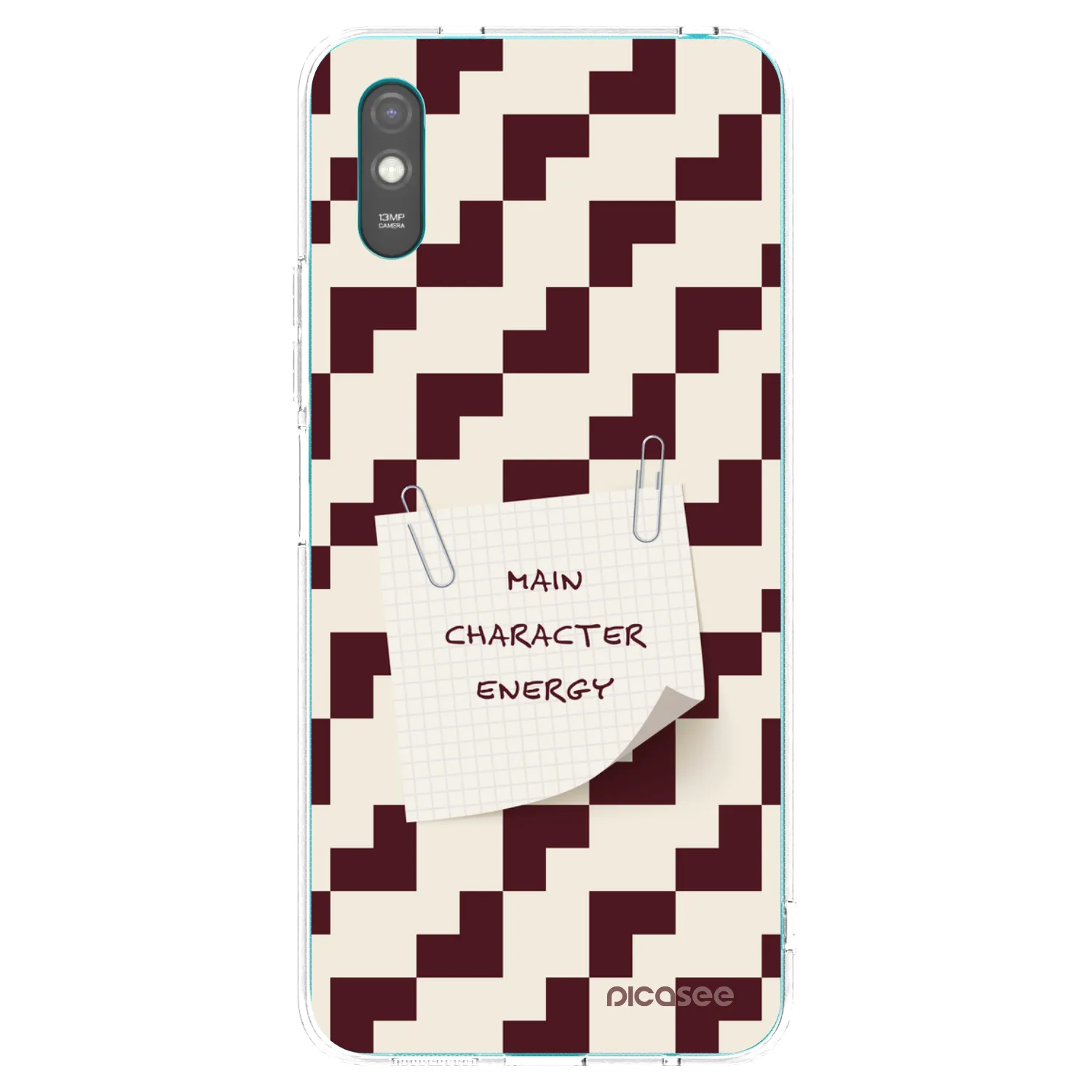 Picasee silikonowe przeźroczyste etui na Xiaomi Redmi 9A - Lead Role