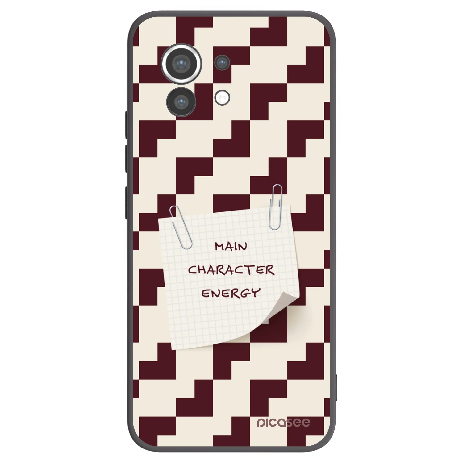 Picasee silikonowe czarne etui na Xiaomi Mi 11 - Lead Role