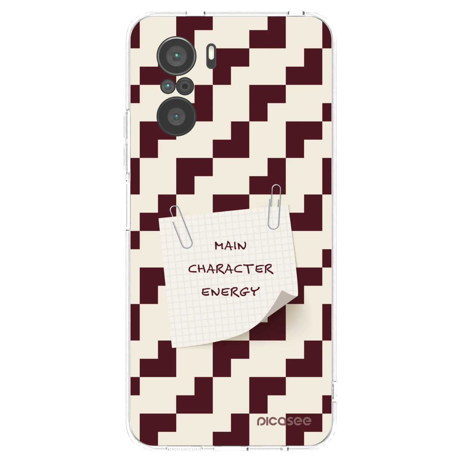 Picasee silikonowe przeźroczyste etui na Xiaomi Poco F3 - Lead Role