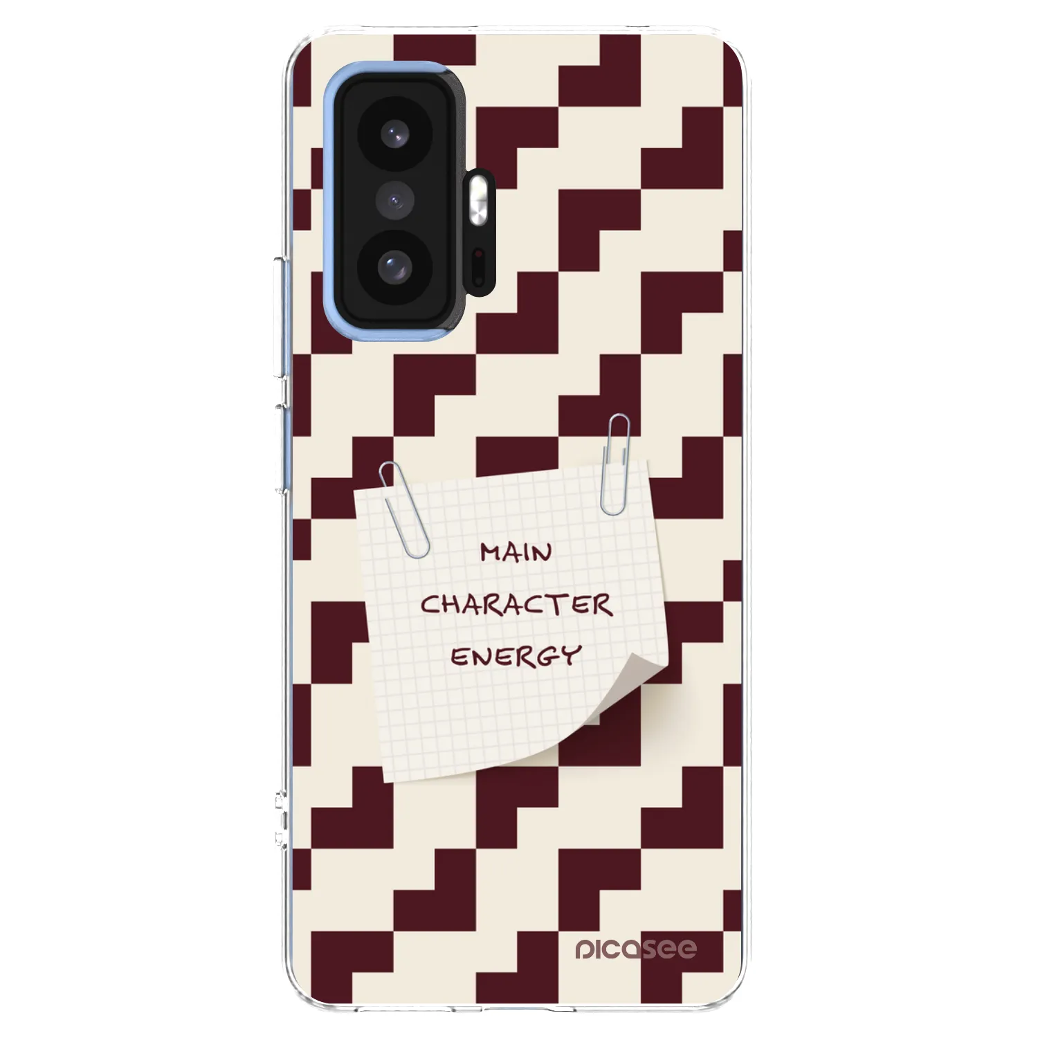 Picasee silikonowe przeźroczyste etui na Xiaomi 11T Pro - Lead Role