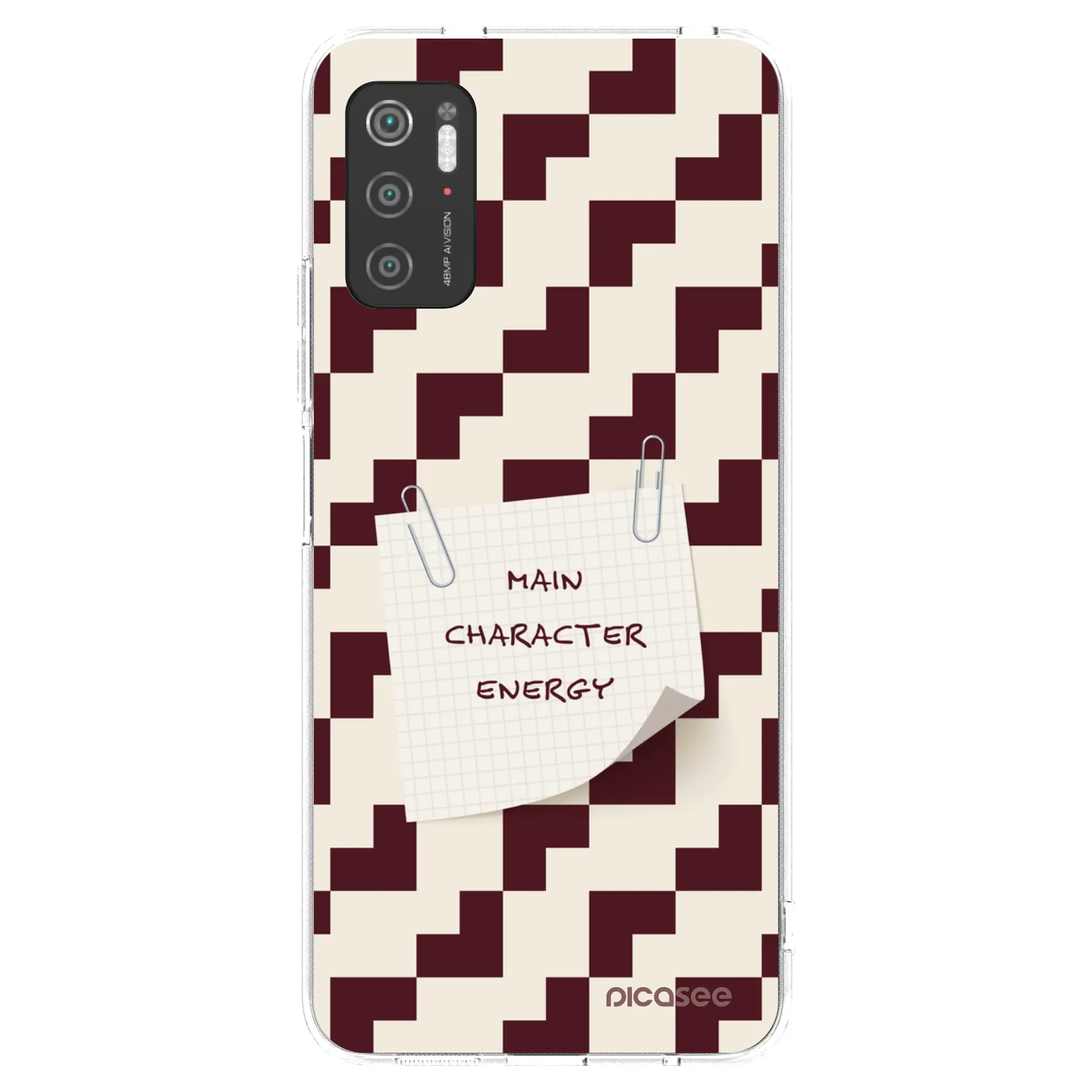 Picasee silikonowe przeźroczyste etui na Xiaomi Poco M3 Pro 5G - Lead Role
