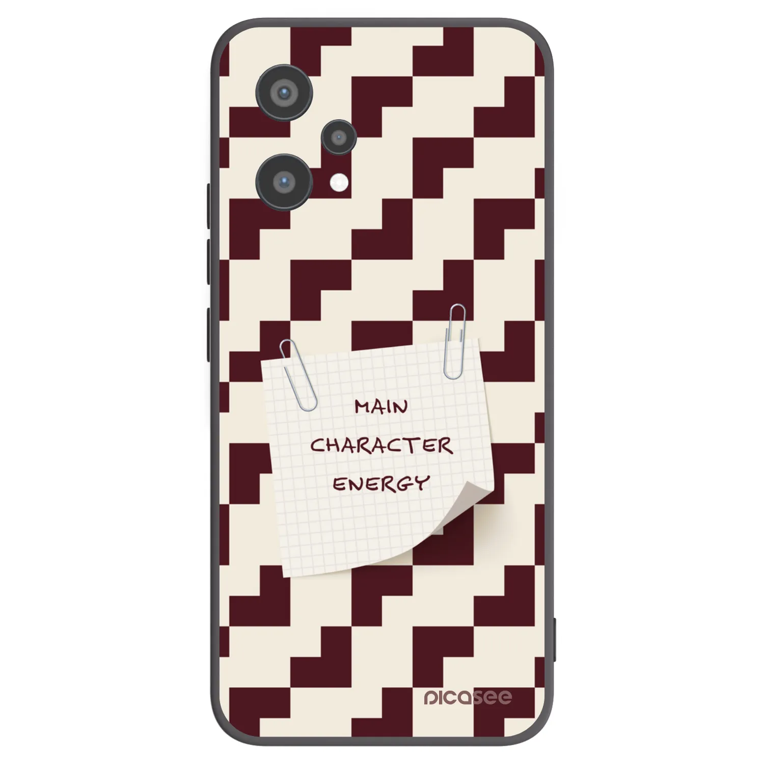 Picasee silikonowe czarne etui na Realme 9 Pro 5G - Lead Role