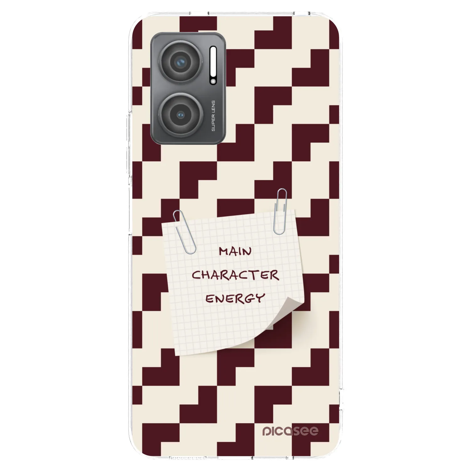 Picasee silikonowe przeźroczyste etui na Xiaomi Redmi 10 5G - Lead Role