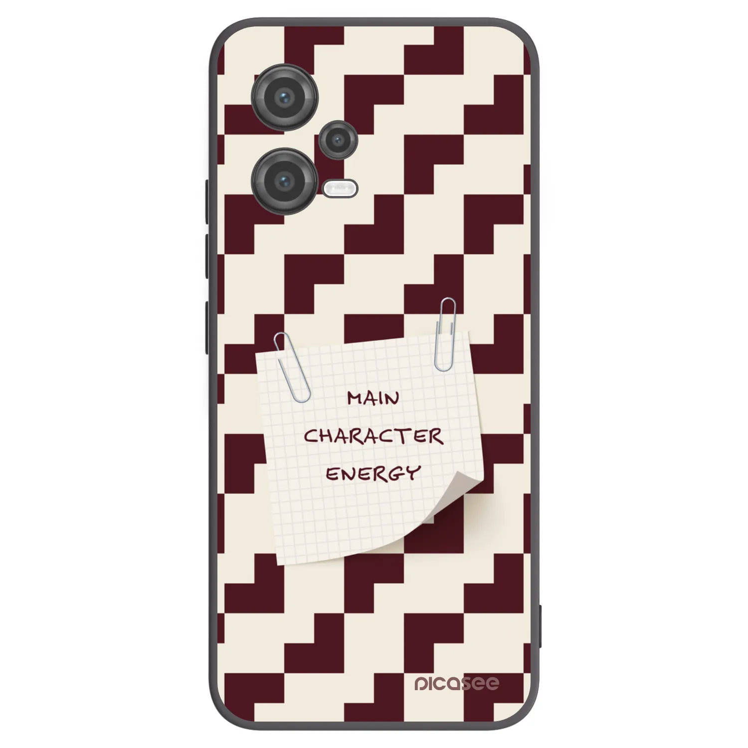 Picasee silikonowe czarne etui na Xiaomi Poco X5 - Lead Role